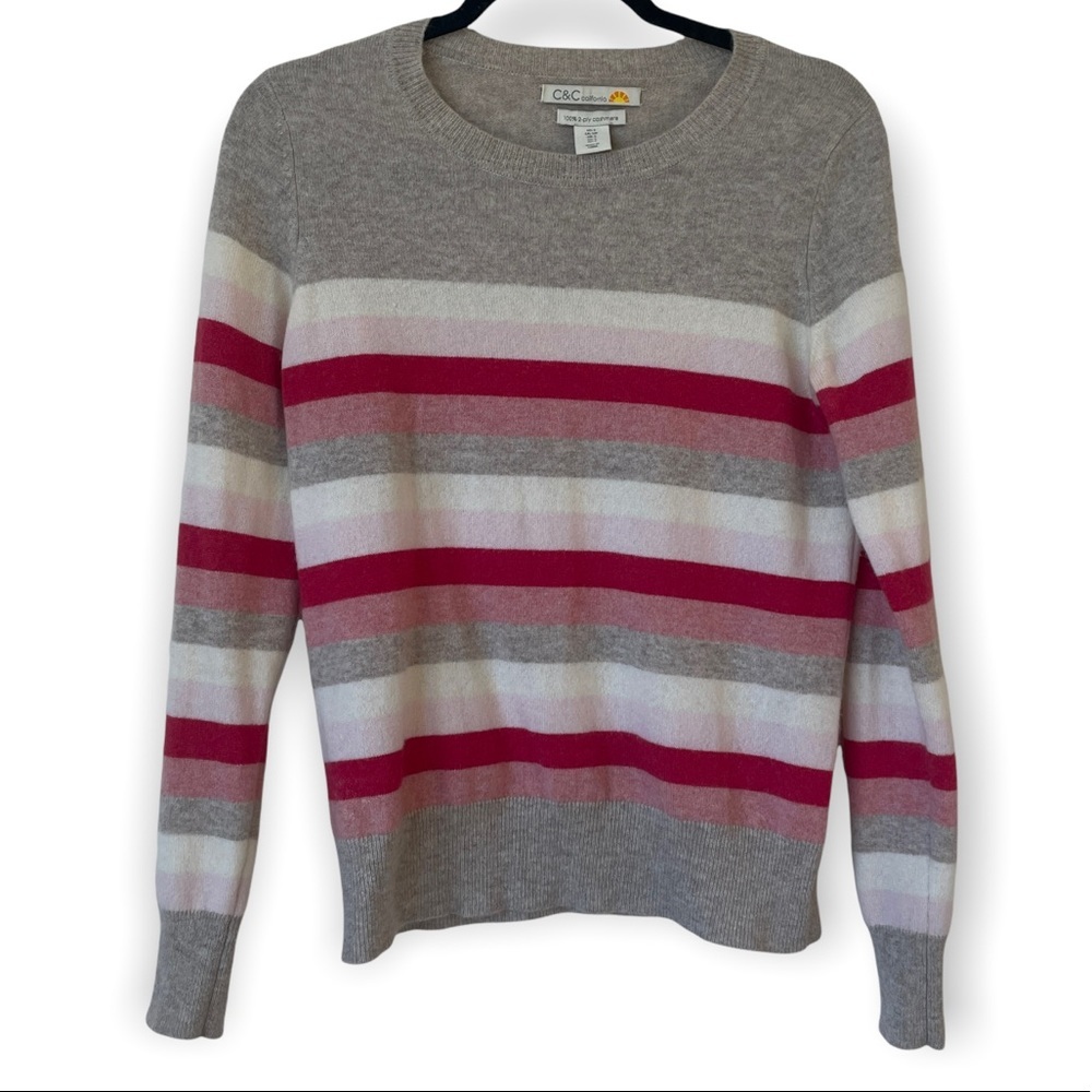 C&C California 100% 2 ply cashmere sweater size small